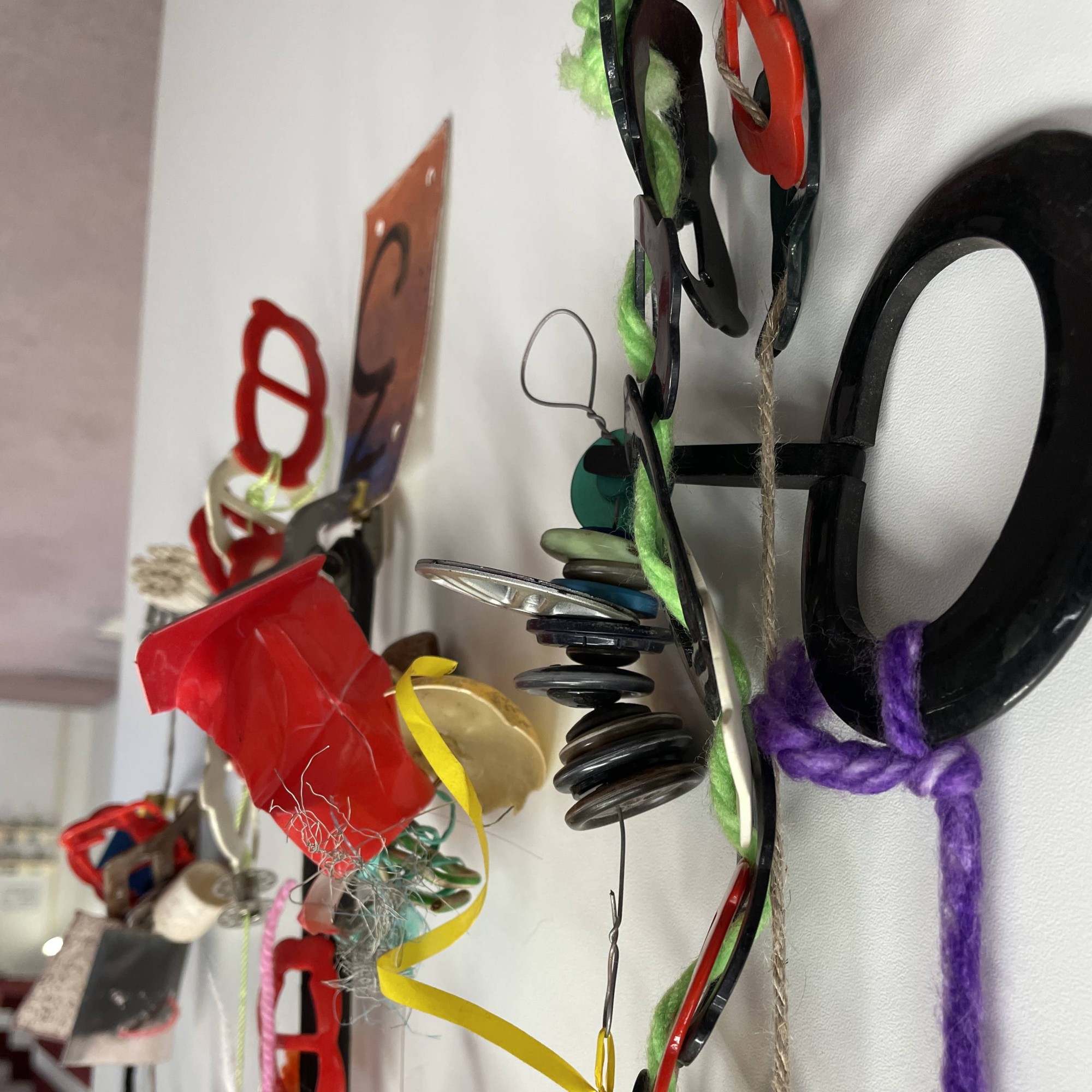 Detail installatie Wim Vonk