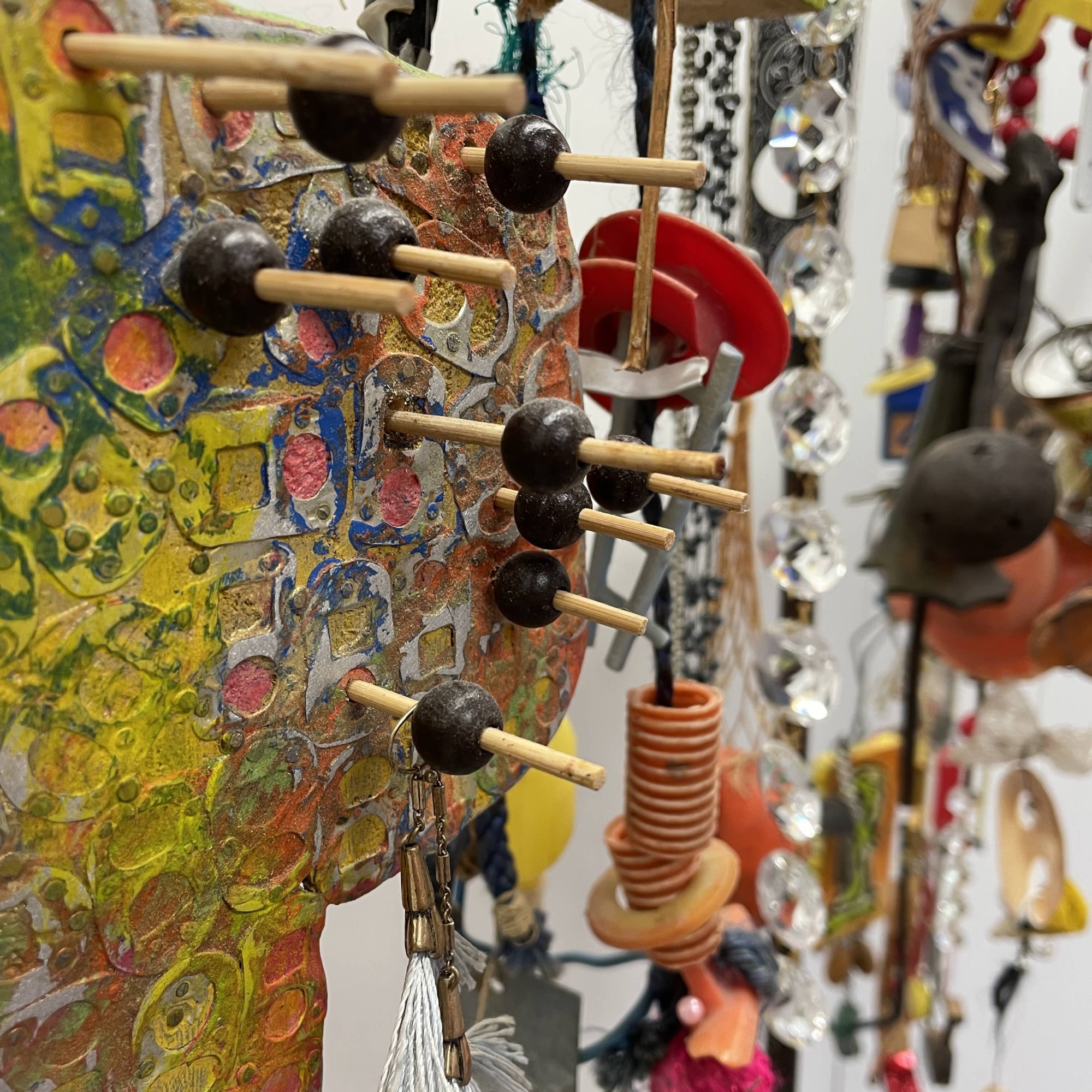 Detail installatie Wim Vonk