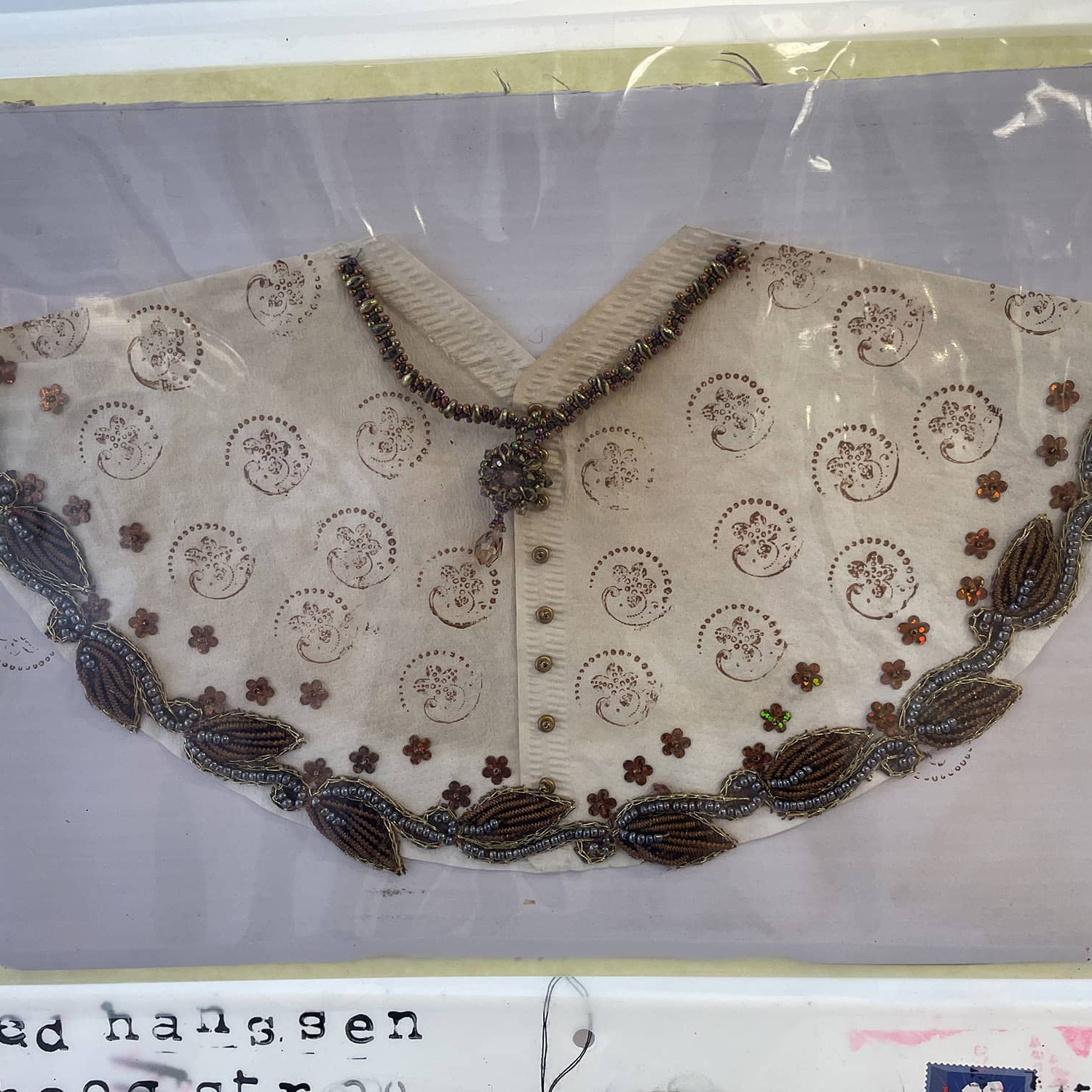 Expositie: Used coffee filter mail art project @ NO ART FASHION