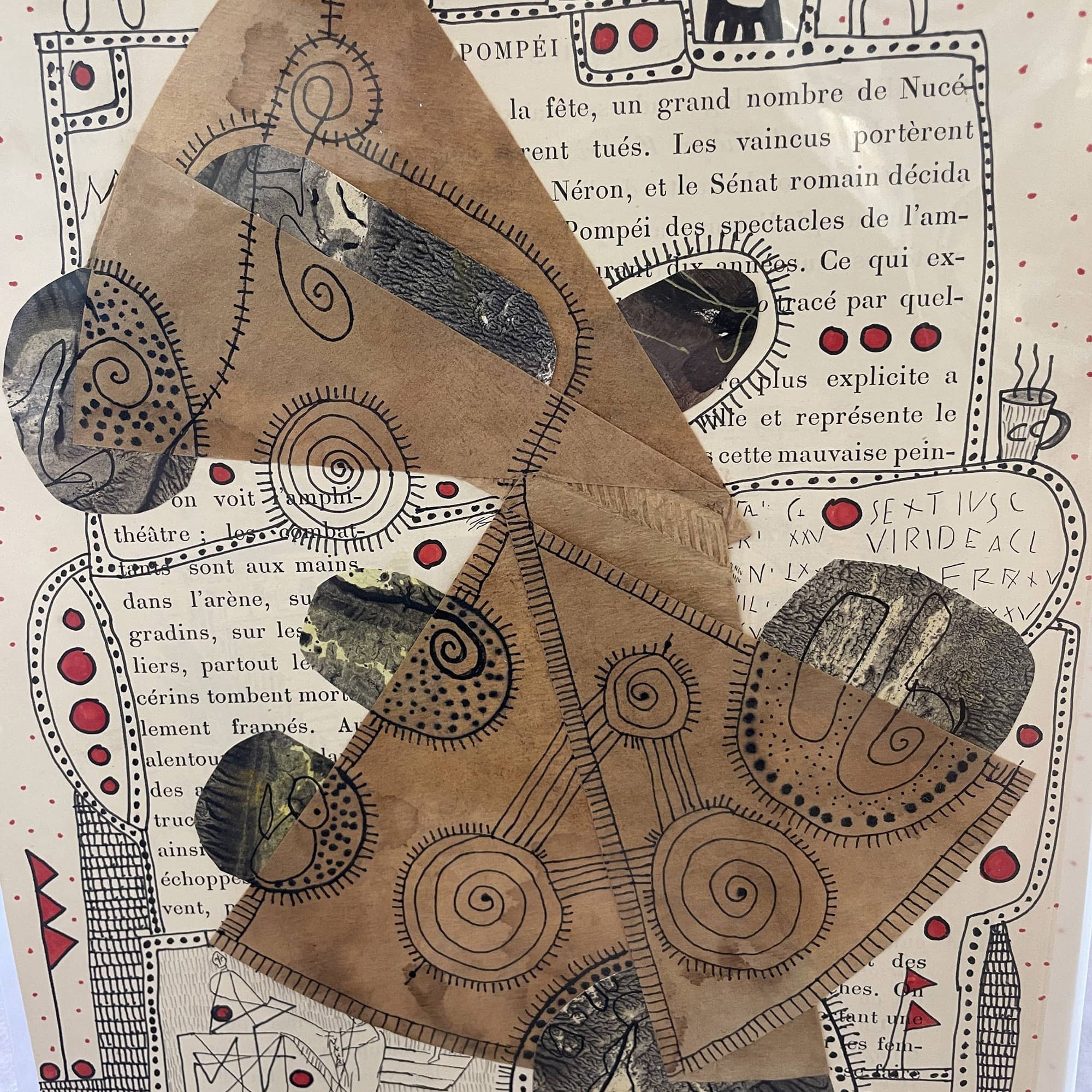 Expositie: Used coffee filter mail art project @ NO ART FASHION