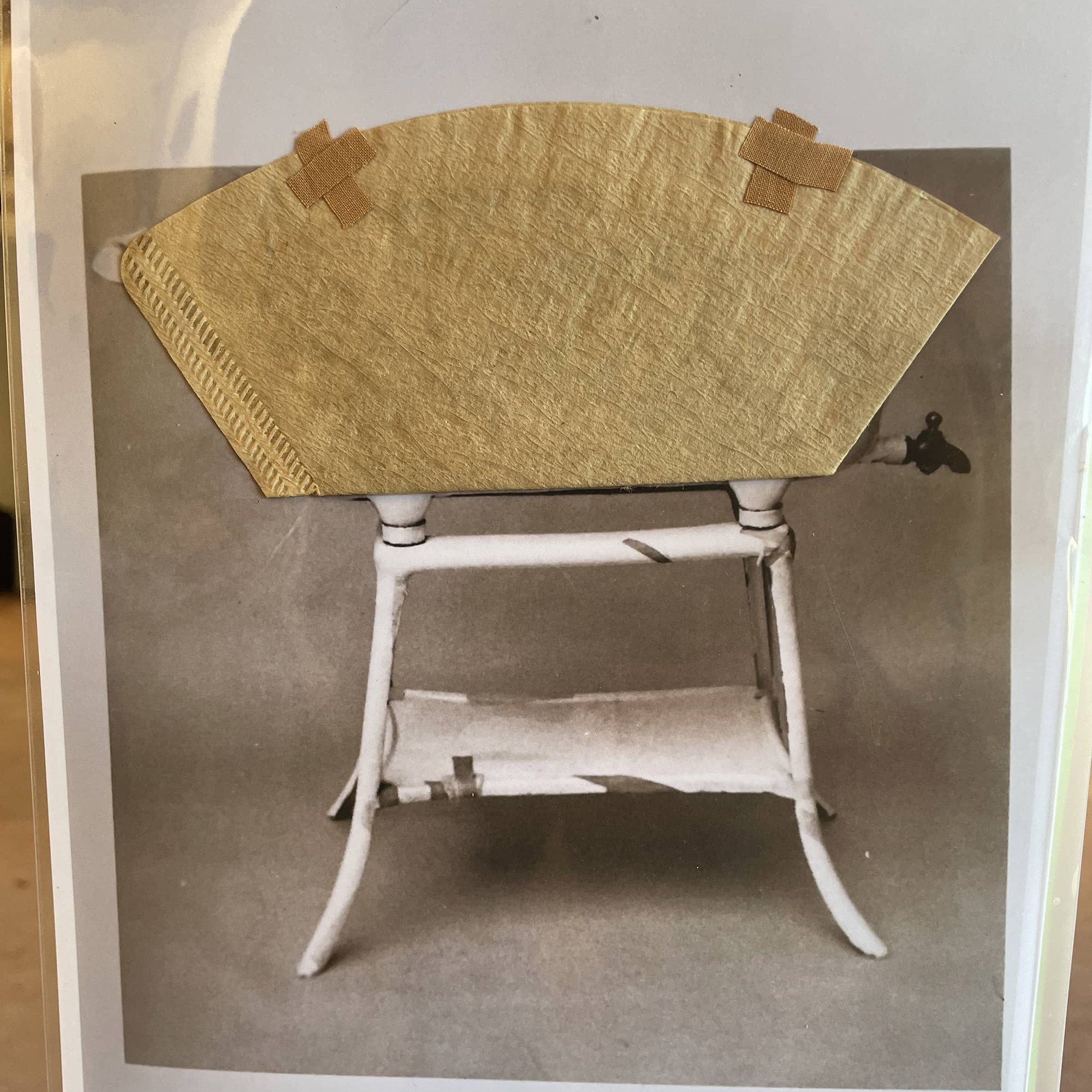 Expositie: Used coffee filter mail art project @ NO ART FASHION