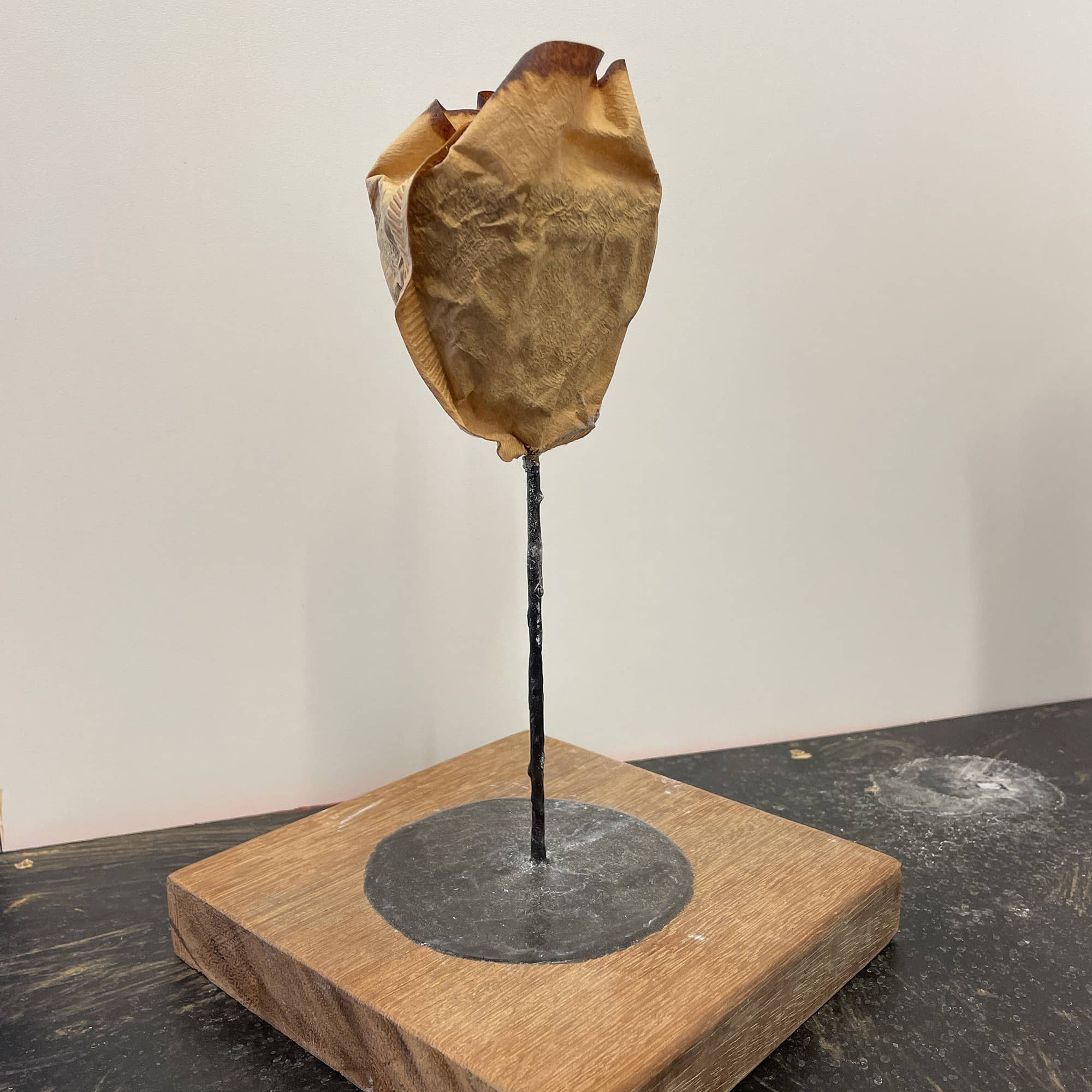 Expositie: Used coffee filter mail art project @ NO ART FASHION